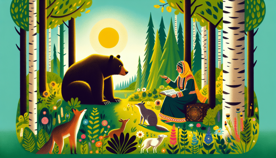 Karhun Viisas Naapuri 3 Eläinsadut lapsille – opettavaisia tarinoita täynnä elämän viisautta