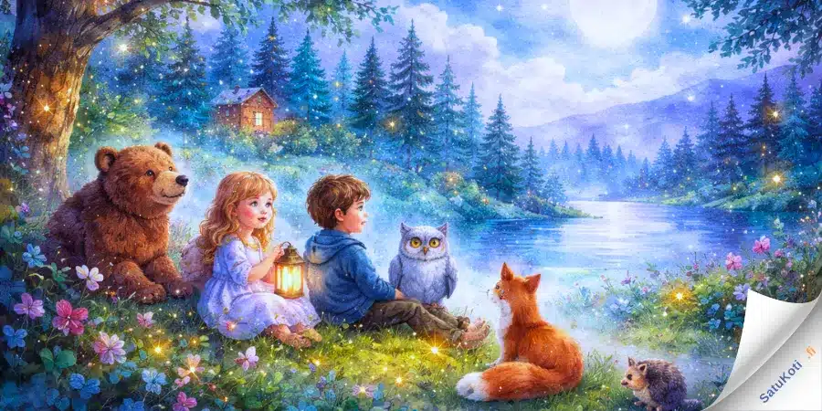 Iltasatuja Lapsille: Parhaat Unisadut ja Lyhyet Iltasadut